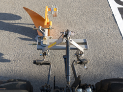 einscharpflug mit rad für schmalspurtraktoren mod dp 35