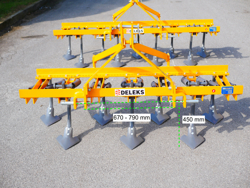 grubber mit 7 gänsefussschare mod de 140 7 v