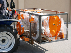 palettengabel für kleintraktoren wie z b kubota mod d 300