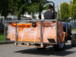 palettengabel für kleintraktoren wie z b kubota mod d 300