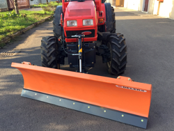 schneeschild mit universalplatte 170cm leichte ausführung mod lns 170 a