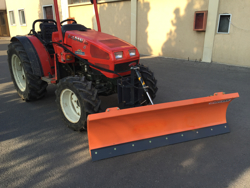 schneeschild mit universalplatte 170cm leichte ausführung mod lns 170 a