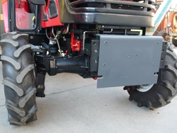 schneeschild mit universalplatte 190cm leichte ausführung mod lns 190 a