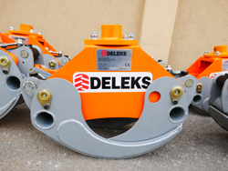 holzzange holzgreifer für kräne und mini bagger 1 8 bis 3 5t mod dk 11 c