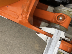 holzzange holzgreifer mit rotator für kräne und mini bagger 1 8 bis 3 5t mod dk 11c gr 30f