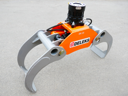 holzzange holzgreifer mit rotator für kräne und mini bagger 4 0 bis 8 0t mod dk 16 gr 55ff