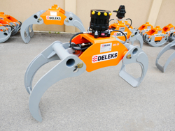 holzzange holzgreifer mit rotator für kräne und mini bagger 4 0 bis 8 0t mod dk 16 gr 55ff