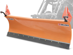 schneeschild mit euroaufnahme für frontlader mittelschwere ausführung mod ln 200 e