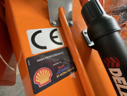 benzin häcksler schredder mit b&s motor mod dk 500 bs