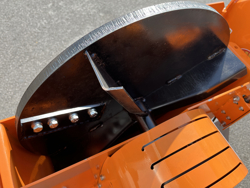 benzin häcksler schredder mit motor mod dk 900 lifan