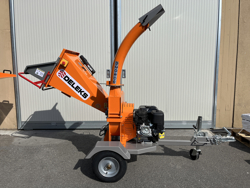 benzin häcksler schredder mit motor mod dk 900 bs