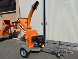 benzin häcksler schredder mit motor mod dk 900 bs