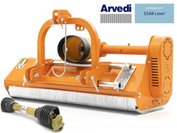 schlegelmulcher 120 cm mit seitenverstellung für leichte ausführung mod lince sp120