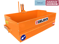 mechanische heckschaufel 120cm breit mod bucket 120 l