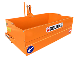mechanische heckschaufel 120cm breit mod bucket 140