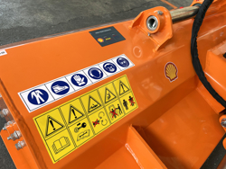 mulcher mit hydraulische seitenverstellung für traktoren mod jaguar 130