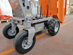 elektrische motorschubkarre xe500e