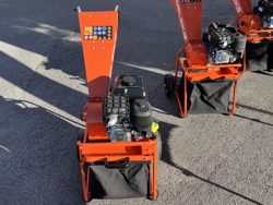benzin häcksler schredder mit b&s motor mod dk 300 bs