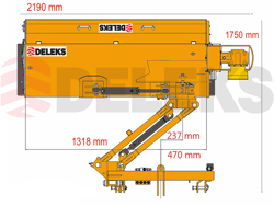 böschungsmulcher schwere ausführung für traktoren von 80 130 ps mod dragon 180