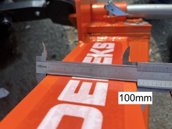 heugabel für kleintraktoren mod dk 8