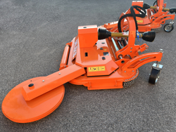 sichelmäher mit 8 horizontal angelegten messern 150cm mod dm150 interfila