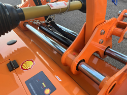 sichelmäher mit 8 horizontal angelegten messern 180cm mod dm180 interfila