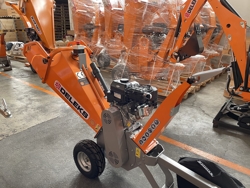 benzin häcksler schredder mit b&s motor mod dk 500 bs