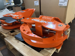 fallkopf fallgreifer grab holzzange fur minibagger cf 11
