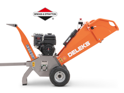 benzin häcksler schredder mit b&s motor mod dk 500 bs