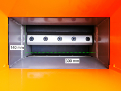 benzin häcksler schredder mit motor mod dk 800 honda