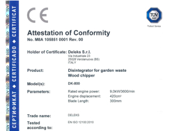 benzin häcksler schredder mit motor mod dk 800 briggs and stratton