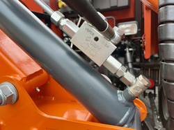 hydraulischer arm mit 130cm mähbalken mod falco h