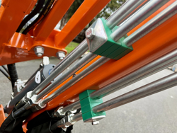 hydraulischer arm mit 130cm mähbalken mod falco h