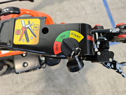 umkehrbarer einachsschlepper loncin benzinmotor