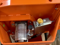 hydraulischer mulchkopf für minibagger mod arj 80