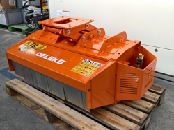 hydraulischer mulchkopf für minibagger mod arj 80