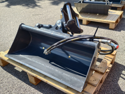 grabenraumloffel schwenkloffel hydraulisch fur minibagger s100 800s30