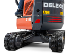 minibagger mit zubehör 1 ton mod s100a