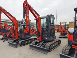 minibagger mit zubehör 2.8 ton mod s280ck