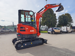 minibagger mit zubehör 2.8 ton mod s280ck