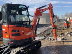 minibagger mit zubehör 2.8 ton mod s280ck