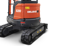minibagger mit zubehör 2.7 ton mod s280 kubota