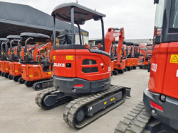 minibagger mit zubehör 2.7 ton mod s280 kubota