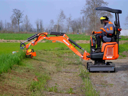 minibagger mit zubehör 1 ton mod m130