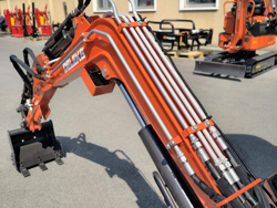 minibagger mit zubehör 1.1ton mod e110