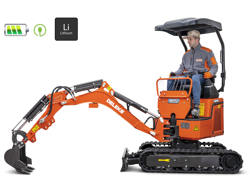 minibagger mit zubehör 1.2ton mod e120