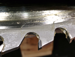 hydraulische astsage mit 3 sageblattern hrdisc3