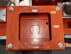 hydraulische astsage mit 5 sageblattern cutter5