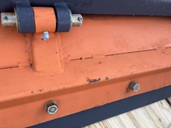 schneeschild für minibagger oder gabelstapler 175 cm mittelschwere ausführung mod ln 175 m REVISIERT 8