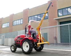 hydraulic crane for agricultural tractor el 500